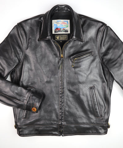 Aero Premier Highwayman, sz 42, Black Badalassi Cowhide, Gently Worn
