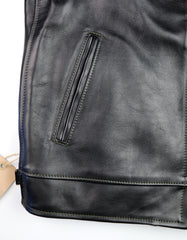 Aero Premier Highwayman, size 44, Blackened Brown Vicenza Horsehide