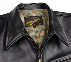 Aero Premier Highwayman, size 44, Blackened Brown Vicenza Horsehide