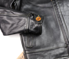 Aero Premier Highwayman, size 40, Blackened Brown Vicenza Horsehide