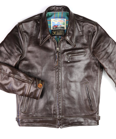 Aero Premier Highwayman, sz 38, Chestnut Badalassi Cowhide, Gently Worn