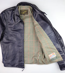 Aero Premier Highwayman, size 38, Navy Blue Vicenza Horsehide