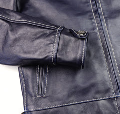 Aero Premier Highwayman, size 38, Navy Blue Vicenza Horsehide