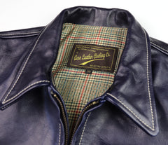 Aero Premier Highwayman, size 38, Navy Blue Vicenza Horsehide