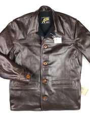 Aero Premier Work Coat, size 40, Chestnut Badalassi Cowhide