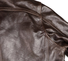 Aero Premier Work Coat, size 40, Chestnut Badalassi Cowhide