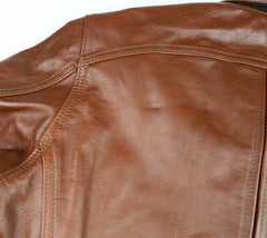 Aero Premier Work Coat, size 42, Russet Vicenza Horsehide