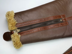 Aero RAF Battle of Britain Model Flying Jacket, size 46, Russet with Vicenza trim