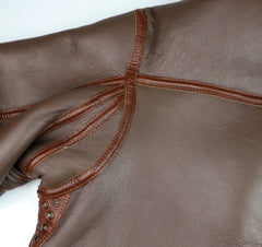 Aero RAF Battle of Britain Model Flying Jacket, size 46, Russet with Vicenza trim