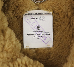 RAF Late WW2 Model Flying Jacket, size 42, Seal Brown
