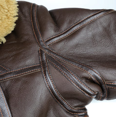 RAF Late WW2 Model Flying Jacket, size 46, Seal Brown