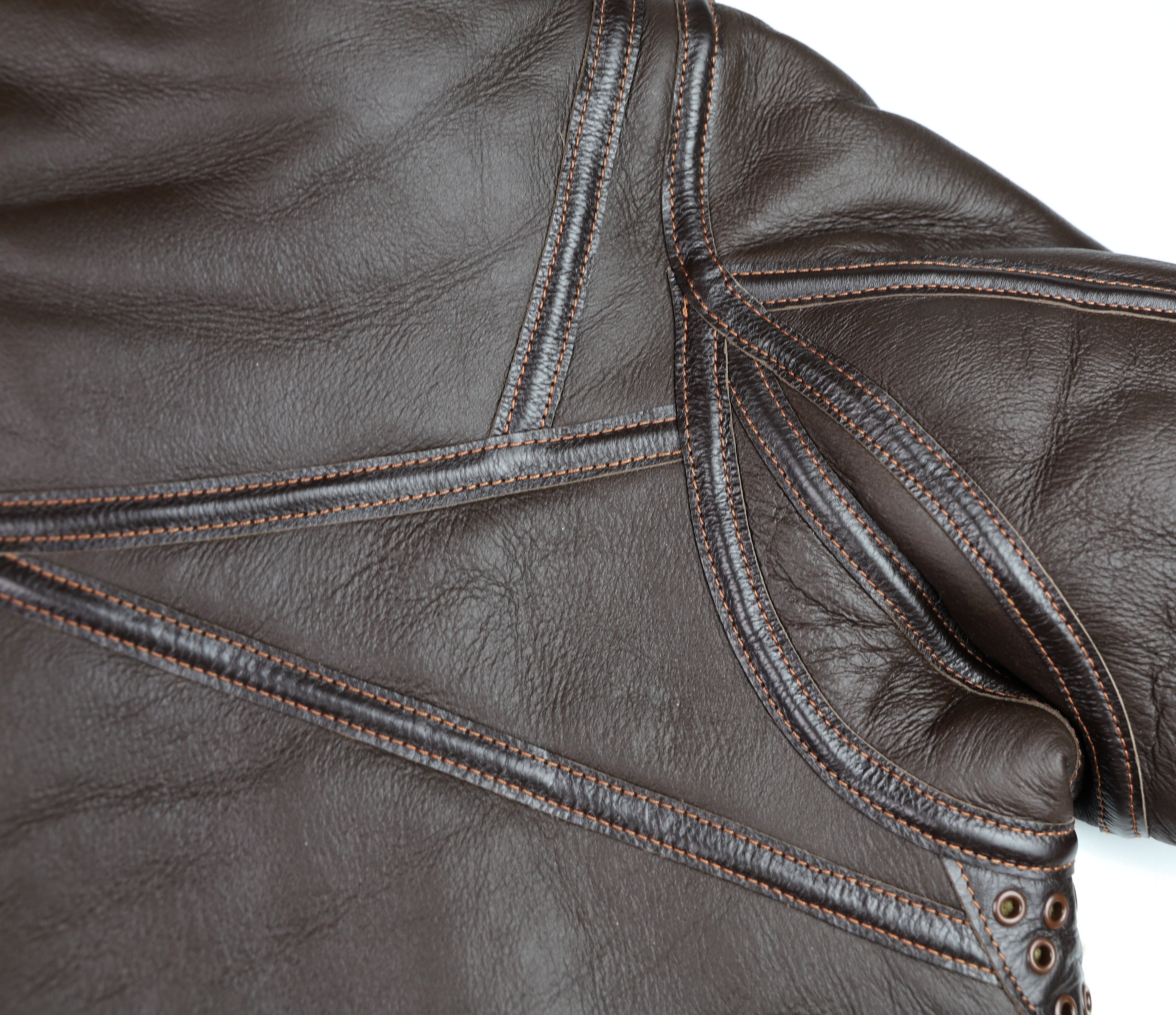 RAF Late WW2 Model Flying Jacket, size 46, Seal Brown