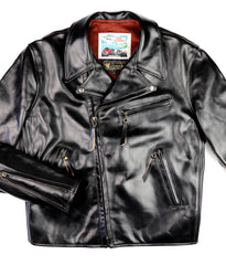 Aero Three-Pocket Ridley, size 40, Black CXL Steerhide