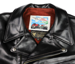 Aero Three-Pocket Ridley, size 40, Black CXL Steerhide