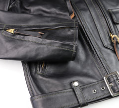 Aero D-Pocket Ridley, size 38, Blackened Brown Vicenza Horsehide