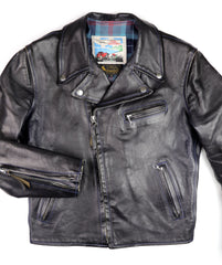 Aero Ridley, size 36, Navy Blue Vicenza Horsehide