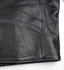Aero Ridley, size 36, Navy Blue Vicenza Horsehide