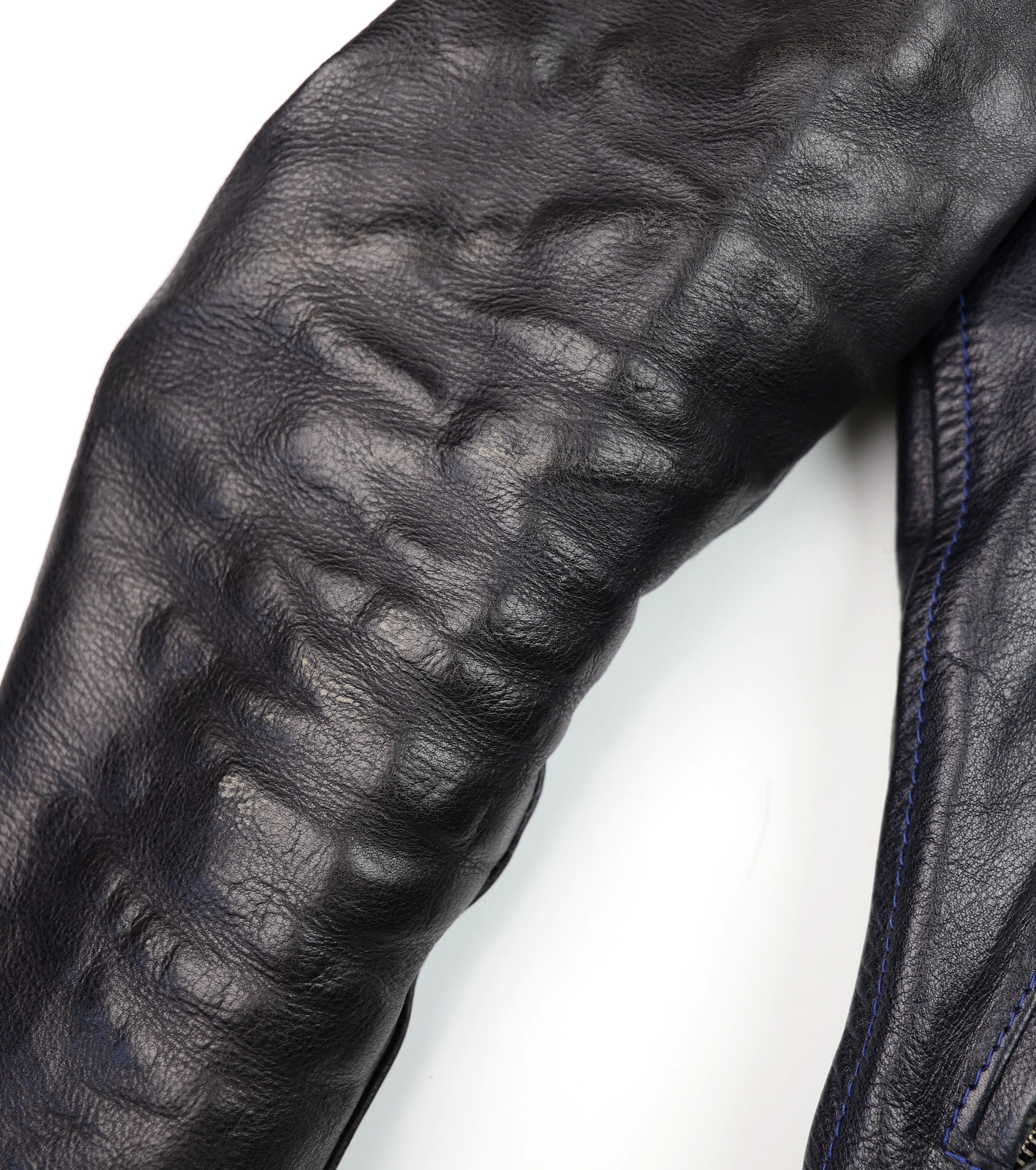 Aero Ridley, size 36, Navy Blue Vicenza Horsehide