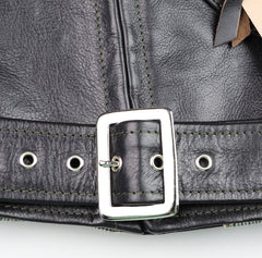 Aero D-Pocket Ridley, size 44, Blackened Brown Vicenza Horsehide