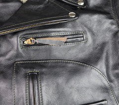 Aero D-Pocket Ridley, size 44, Blackened Brown Vicenza Horsehide