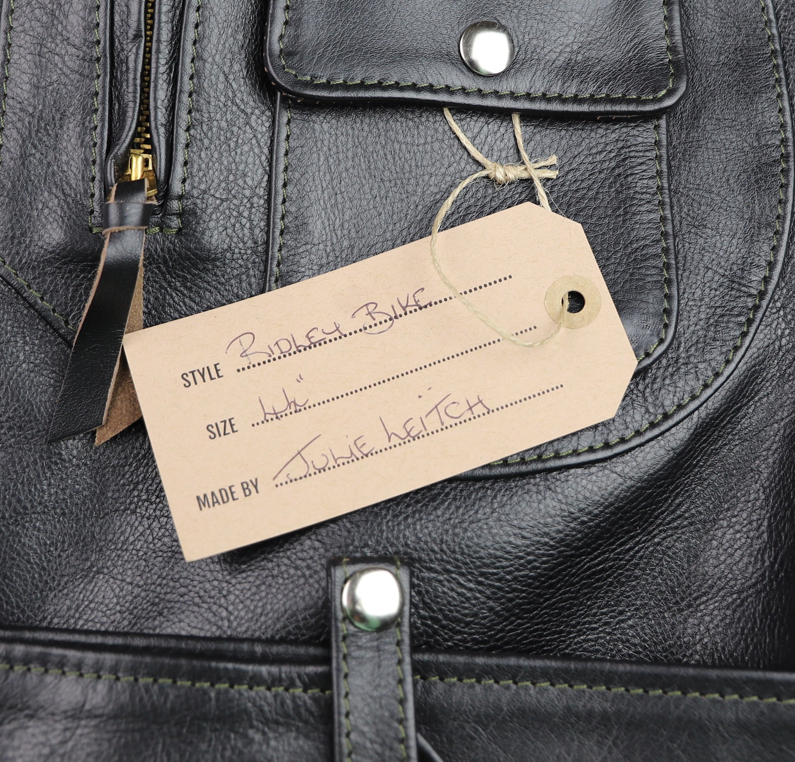 Aero D-Pocket Ridley, size 44, Blackened Brown Vicenza Horsehide