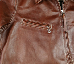 Aero Seven, size 42L, Cognac Pinnacle Horsehide