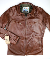 Aero Seven, size 42L, Cognac Pinnacle Horsehide