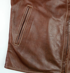 Aero Seven, size 42L, Cognac Pinnacle Horsehide