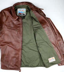 Aero Seven, size 42L, Cognac Pinnacle Horsehide