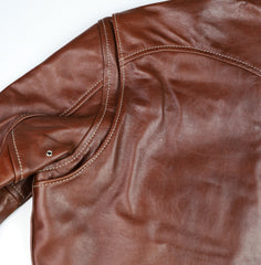 Aero Seven, size 42L, Cognac Pinnacle Horsehide