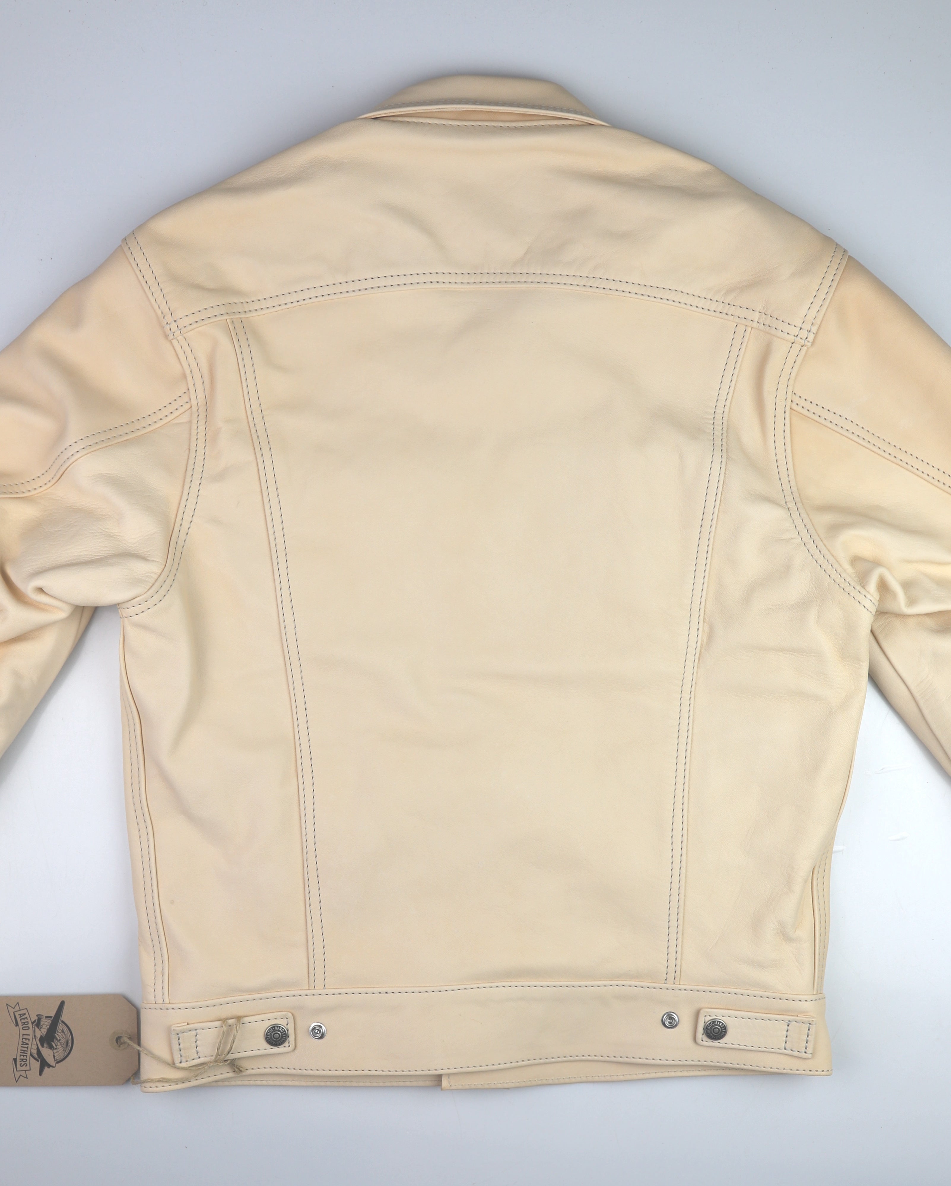 Aero 557XX Type 3 Jean Jacket, size 36, Unfinished Horsehide