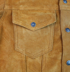 Aero Type 3 Jean Jacket, size 36, Golden Suede