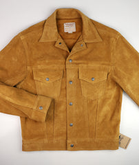 Aero Type 3 Jean Jacket, size 36, Golden Suede
