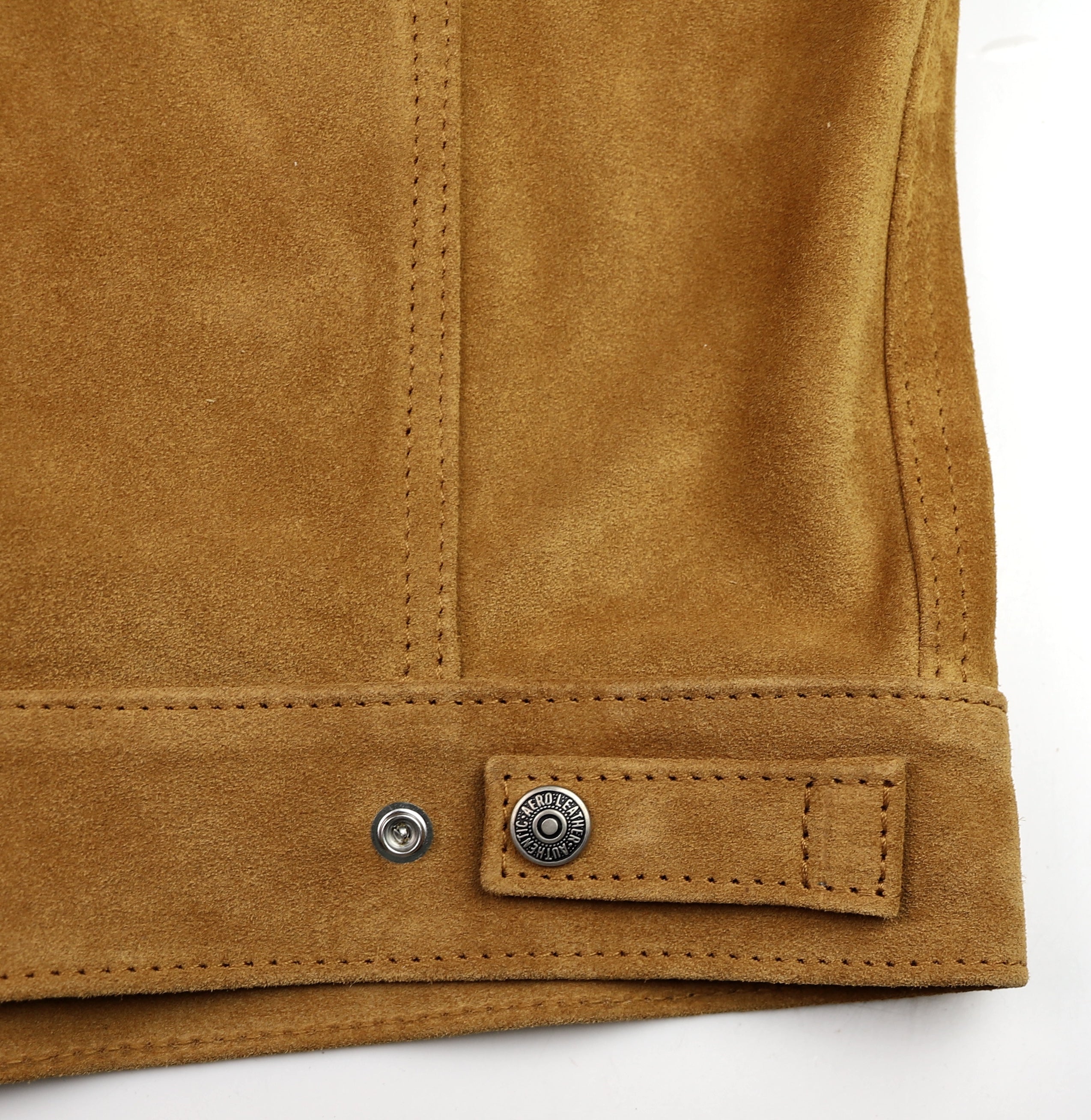 Aero Type 3 Jean Jacket, size 36, Golden Suede