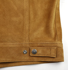Aero Type 3 Jean Jacket, size 36, Golden Suede