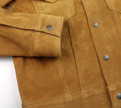 Aero Type 3 Jean Jacket, size 36, Golden Suede