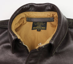 Aero A-2 Military Flight Jacket, size 38, Dark Seal Vicenza