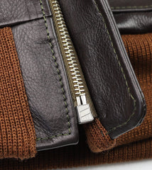 Aero A-2 Military Flight Jacket, size 38, Dark Seal Vicenza