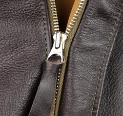 Aero A-2 Military Flight Jacket, size 38, Dark Seal Vicenza