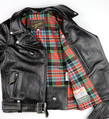 Aero Women's Motorcycle Jacket, size 6, Blackened Brown Vicenza Horsehide