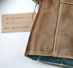 Aero 1930s Half Belt. size 46, Natural CXL Horsehide