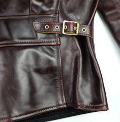 Aero 1950s Half Belt, sz 40, Cordovan CXL FQHH, Gently Worn
