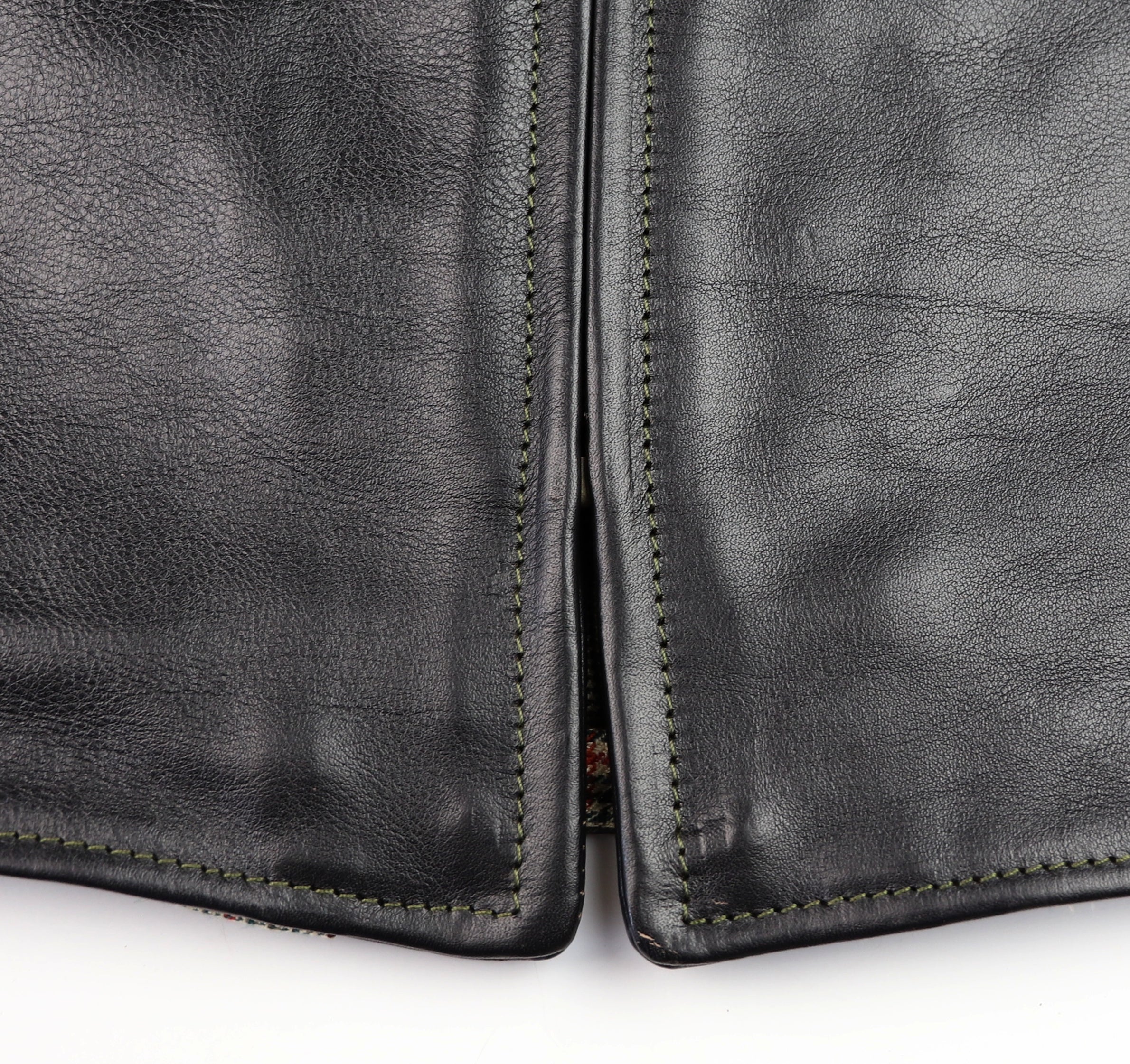 Aero Board Racer, size 48, Blackened Brown Vicenza Horsehide