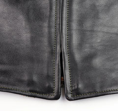 Aero Board Racer, size 48, Blackened Brown Vicenza Horsehide