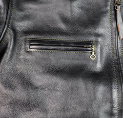 Aero Board Racer, size 48, Blackened Brown Vicenza Horsehide