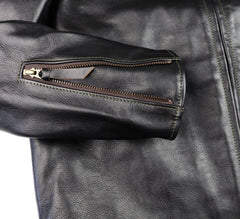 Aero Board Racer, size 48, Blackened Brown Vicenza Horsehide