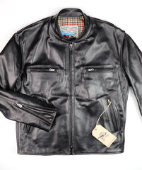 Aero Cafe' Racer, size 44, Black CXL Steerhide