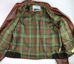 Aero Highwayman, sz 44, Brown CXL Steerhide, Gently Worn