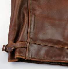 Aero Highwayman, sz 44, Brown CXL Steerhide, Gently Worn