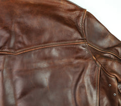 Aero Highwayman, sz 44, Brown CXL Steerhide, Gently Worn